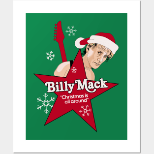 Billy Mack- Christmas is all around Posters and Art